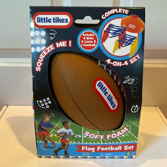 Little Tikes Flag Football Set NIB - Picture 1 of 9